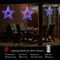 4th of July Decorations, 3 Layers of 14inch Red White Blue Big Stars